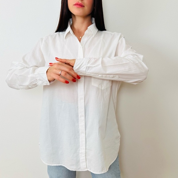 New Outerknown button down shirt oversized boho - Picture 6 of 13